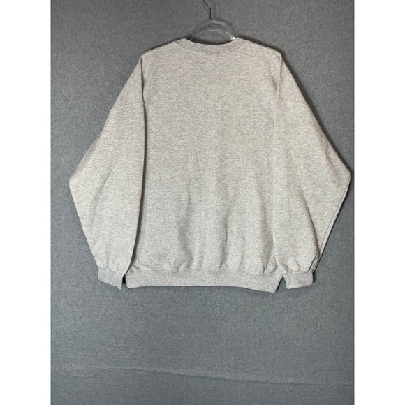 Gildan Emmanuel College Sweatshirt Crewneck Pullover Heather Gray XL - Picture 7 of 10